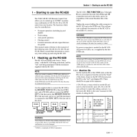 Tascam RC-828 - Owners Manual